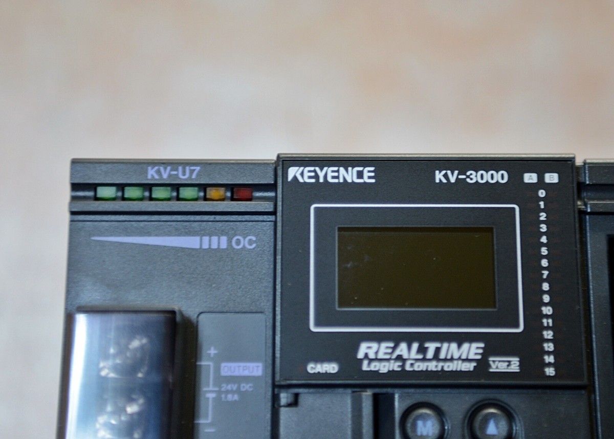 Keyence PLC Module KV-3000 / U7 / C64XC / C64TC / C32XC Keyence PLC Module KV-3000 / U7 / C64XC / C64TC / C32XC