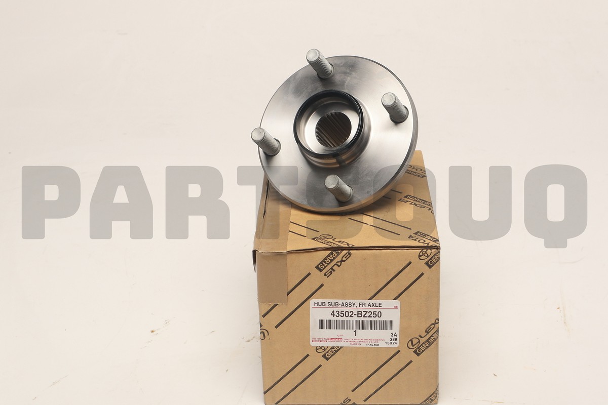 43502BZ250 Genuine Toyota HUB SUB-ASSY, FR AXL 43502-BZ250 | eBay