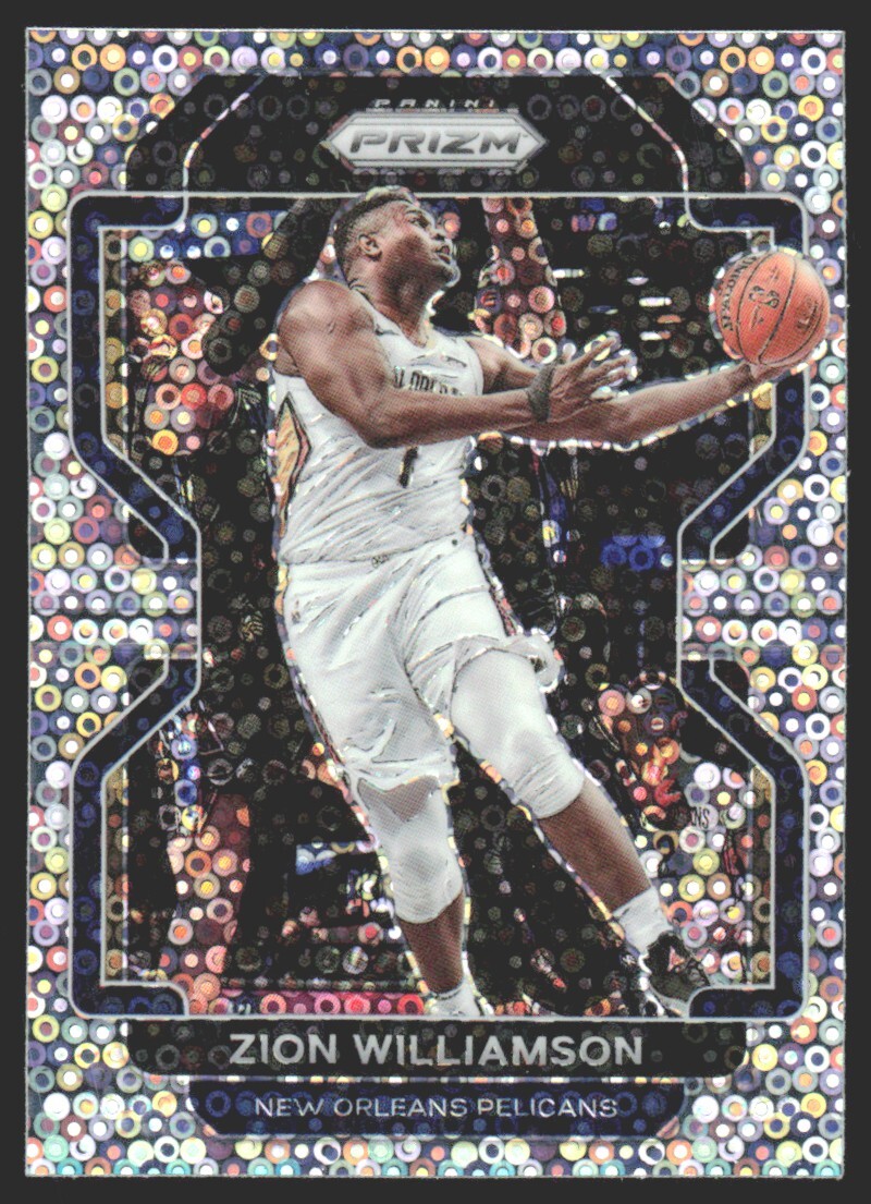 2021-22 Panini Prizm Base Fast Break Zion Williamson #108 GS1