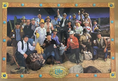 1987 Miller Lite All Star Reunion Beer Poster Rodney ...