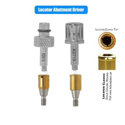 Implant Hiossen/Nobel/ITI/Zimmer Locator Abutment WrenchRatchet Screwdriver Tool