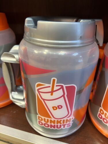 Dunkin' Donuts Lmtd Edition Bronze Stainless Steel 18 Oz Travel Mug & NO  Straw | eBay