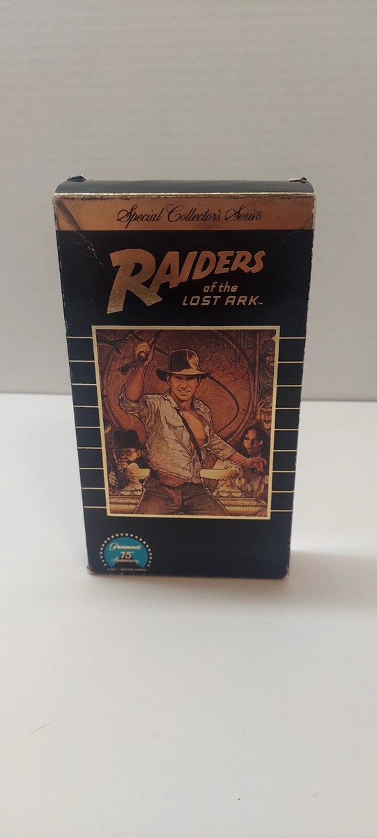 Raiders of the Lost Ark (VHS, 1986 Release) Special Collectors