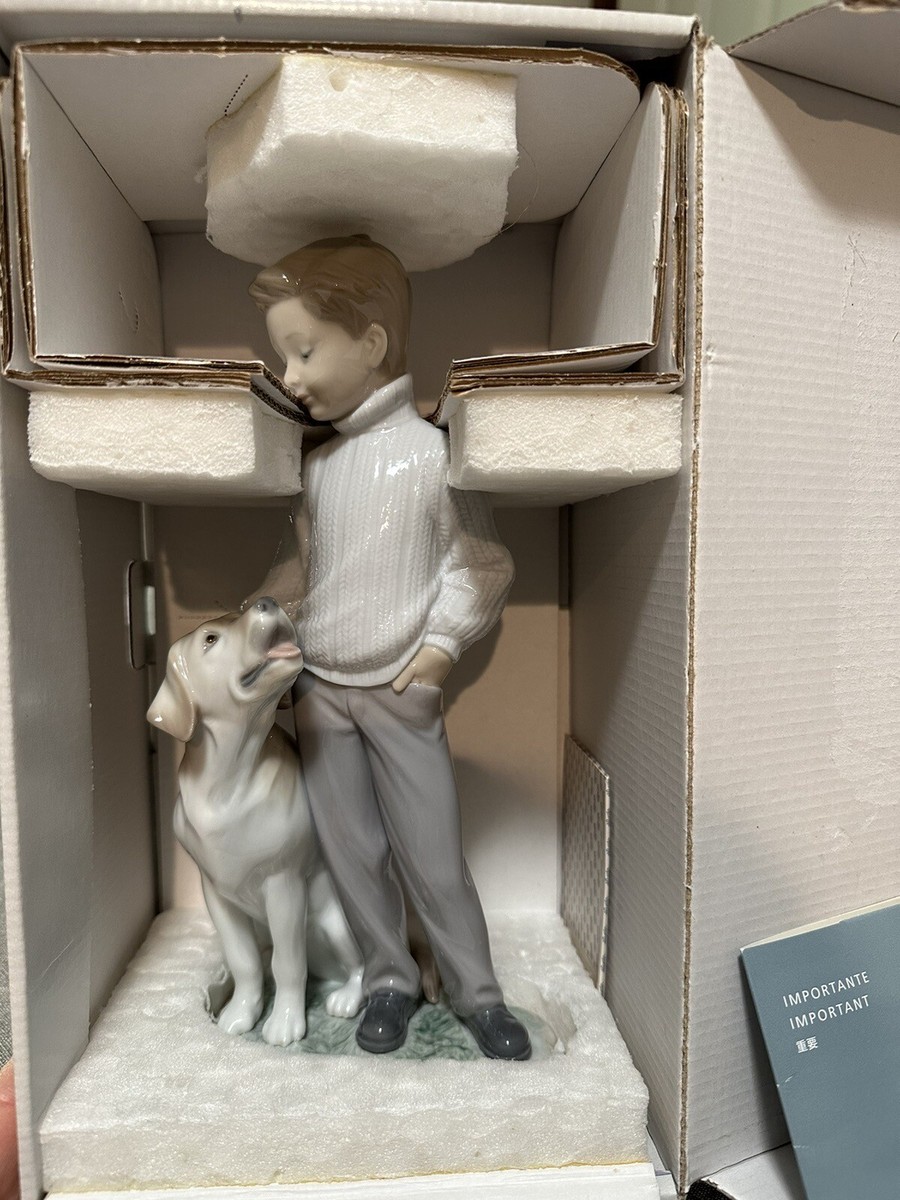 Lladro My Loyal Friend 010.06902 Retired. Original Box. Excellent
