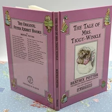 Beatrix Potter The Tale of Mrs. Tiggy-Winkle Lovely Illustrations Vtg 1992