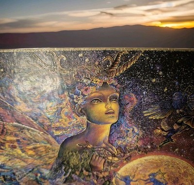 TITANIA Josephine Wall GLITTER EDITION 1000 piece jigsaw puzzle