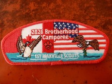 Boy Scout World Brotherhood Camporee 2026 1st Maxville Scouts csp