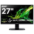Acer 27" Monitor 1920x1080 LED IPS 120Hz 1ms 250Nit HDMI KC272 G0 Refurbished