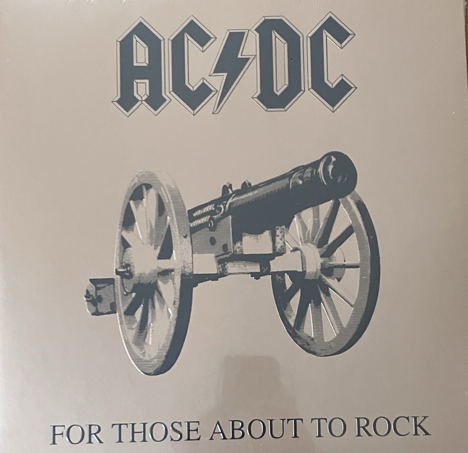 ACDC - FOR THOSE ABOUT TO ROCK  VINYL LP *NEW & SEALED*