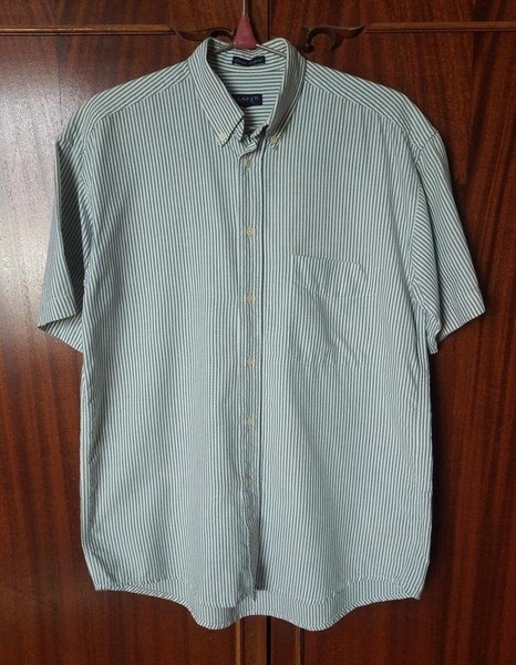 Men Gant Shirt White L #7YG4