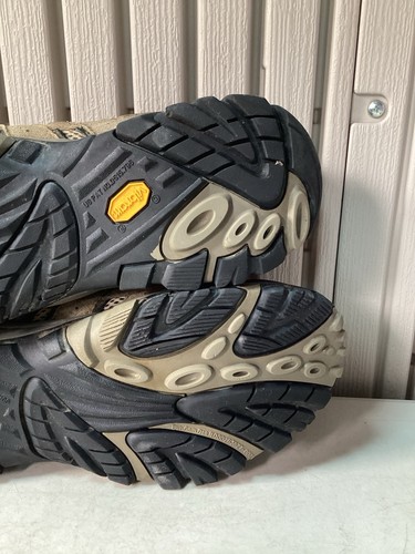 Merrell Moab 2 Ventilator Used Hiking Walking Shoes In Taupe - UK 13 US 14 EU 49 - Picture 17 of 23