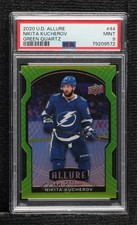 2020-21 Upper Deck Allure Green Quartz 40/99 Nikita Kucherov #44 PSA 9 MINT 09gn