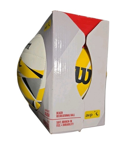 Pallone da spiaggia Wilson AVP Recreational Volley taglia ufficiale - nuovo con scatola - Foto 3 di 6