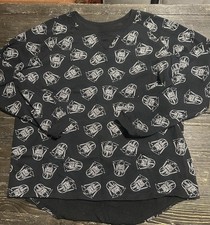 Star Wars Darth Vader Graphic Sweatshirt Black Silver Size Junior XL 15-17 A1