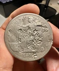 1876-S Trade Dollar Chop Marked XF