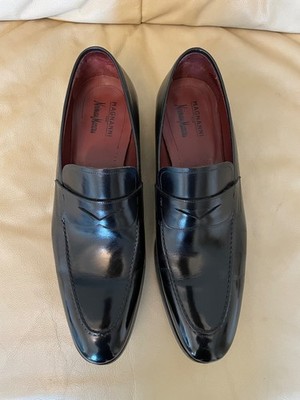 Mens Black Magnanni For Neiman Marcus Loafer 10.5 | eBay display picture 1