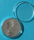 1 oz Mercury Dime Design Silver Round in Airtite Capsule ~ .999 Fine Troy Ounce