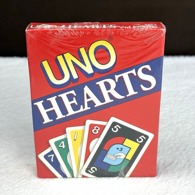 NEW & SEALED! Vtg 1994 UNO Hearts Card Deck Game by Mattel *OOP* RARE & HTF 90s!
