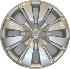 SET 4 COPRICERCHI COPPA RUOTA COPRIRUOTA BORCHIE PER TOYOTA YARIS 2011-"15