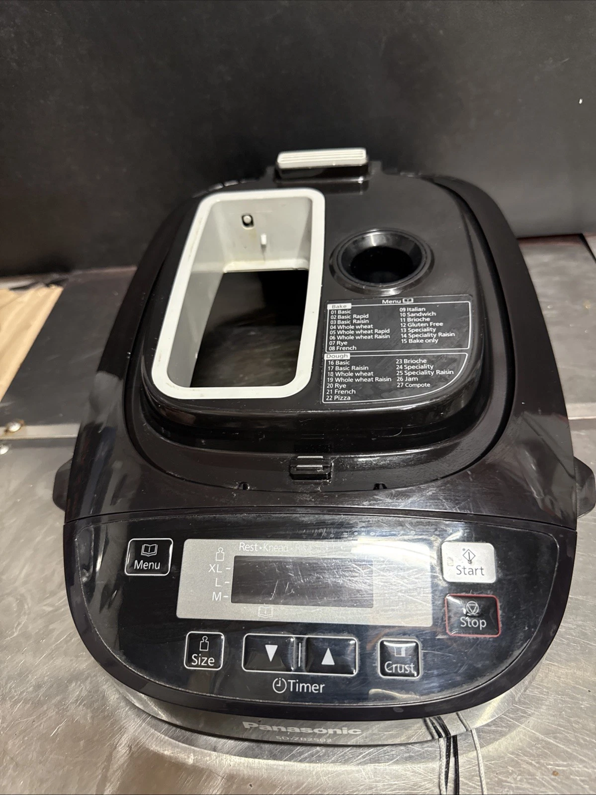 Top Lid for the Panasonic SD-ZB2502/ breadmaker #40-1