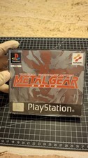 METAL GEAR SOLID PS1 - PAL ITA - Originale