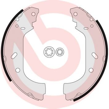 Brembo S 23 517 Bremsbackensatz FüR CitroËN Passend FüR Fiat Lancia Peugeot-image