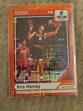 2024-25 Donruss Choice KRIS MURRAY Red Mojo Mojo Prizm Trail Blazers /99 MINT❗️