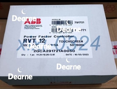 1pcs NEW ABB RVT-12 Power factor controller DHL shipping