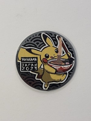 2023 Pokemon World Championship Yokohama Japan Pikachu Ramen Coin F
