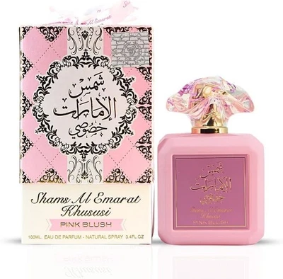 Pink Blush Shams Al Emarat Khususi 100ml Ard al Zaafaran Marshmallow - ORIGINAL