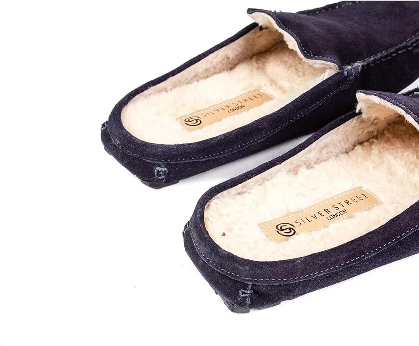 Zapatilla Walbrook Silver Street London para hombre Reino Unido 7 púrpura Foto 3 de 4