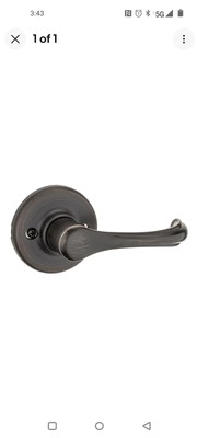 20 NEW Kwikset Dorian Dummy Lever Handles-488DNL 11P V1-Venetian Bronze- SEALED 