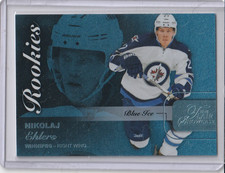 2015-16 Fleer Showcase Flair Rookies Blue Ice/199 #41 Nikolaj Ehlers RC