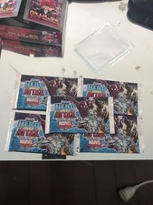TOPPS HERO ATTAX X5 - MARVEL UNIVERSE BOOSTER PACK -  1st SERIES -  Avengers