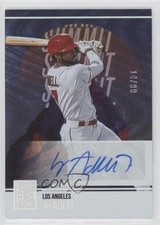 2022 Panini Capstone Summit Signatures Holo Silver 14/99 Jo Adell Auto 10t9