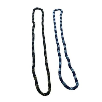 Beaded Necklaces, Dark & Blue Seed Bead Necklace Set, Stacking Layering 