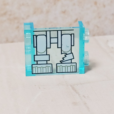 LEGO Broken Leg Xray Summer Camp Fun Medical Supply Doctors Office Lab Tech