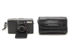 Top MINT Contax TVS III Black Point Shoot 35mm Film Camera from JAPAN