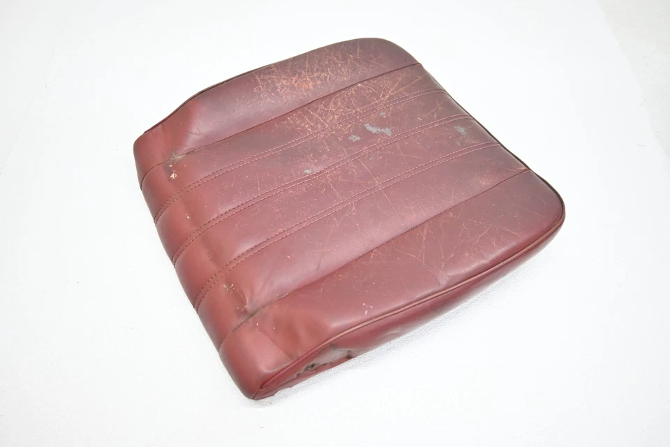 ⭐82-88 Funda Cojín Asiento Cuero Inferior Delantero Derecho o Izquierdo BMW Serie E28 5 Fabricante Original Foto 2 de 4