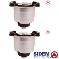2X Lagerung FüR AchsköRper Sidem 849330 Lagerung AchsköRper Tonnenlager