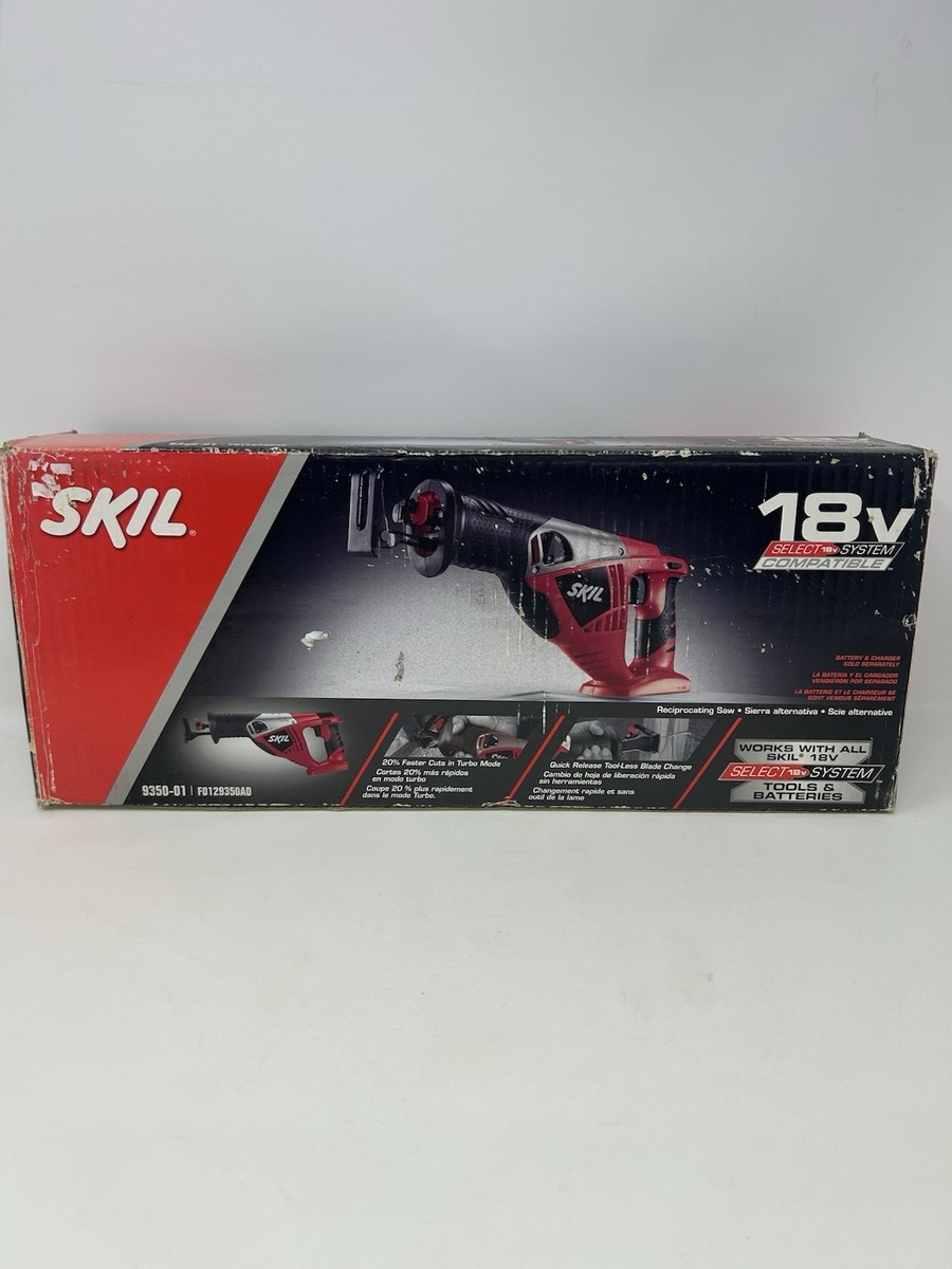Reciprocating Saw Skil 18 Volt SKIL 9350 18V Cordless Battery