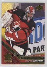 2022 Team Canada Juniors Prospectus Momentous Electric Yellow Dylan Garand 0c6