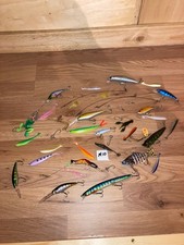 job lot of spinners and lures great for pike trout perch