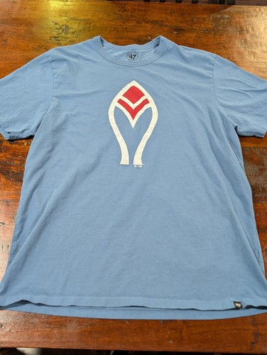 Atlanta Braves '47 Blue T-shirt XL - Picture 1 of 5
