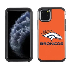 PBG NFL Licensed Denver Broncos Texture Case for iPhone 11 Pro, X & XS (5.8")