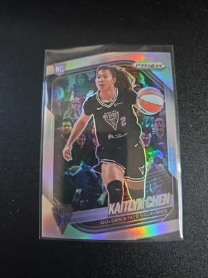 Kaitlyn Chen 2025 Panini Prizm WNBA 100 Silver Prizm RC Valkyries 