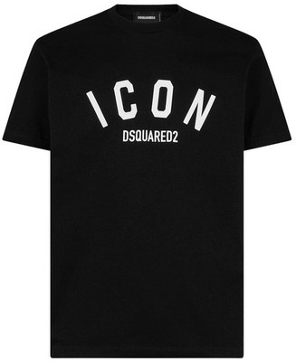 DSQUARED2 BE ICON LOGO TEE MEN T-SHIRT S79GC0089S23009900