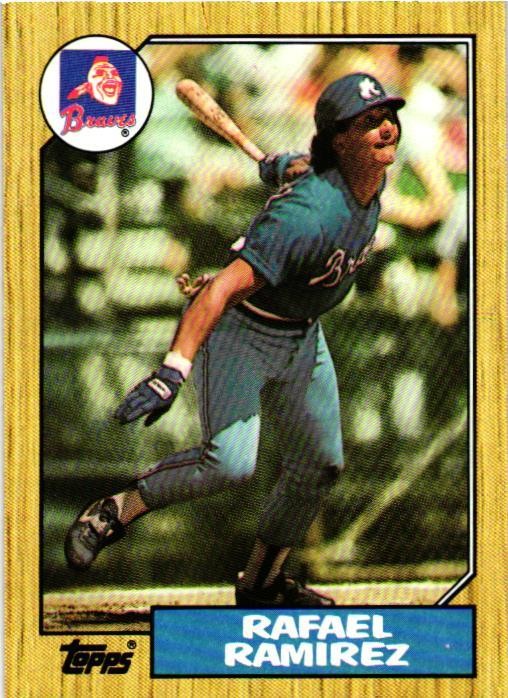 1987 Topps #76 Rafael Ramirez