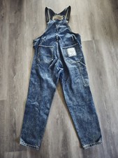 Guess Vintage Denim Overalls 1980s Blue Cotton Size S Style P0770