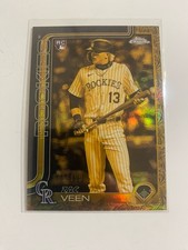 2025 Topps Gilded Collection Zac Veen Cast In Gold RC /199